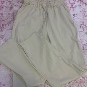 Lululemon trackpants color : beige size medium